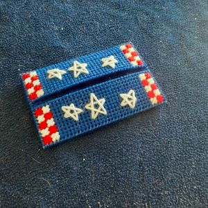 Mini tissue pack cover (patriotic)